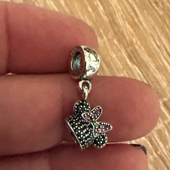 Pandora Silver and Pink Charm - Picture 3 of 5